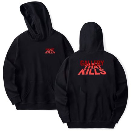 Art That Kills Front Back Print Hoodie A Statement Piece in Streetwear